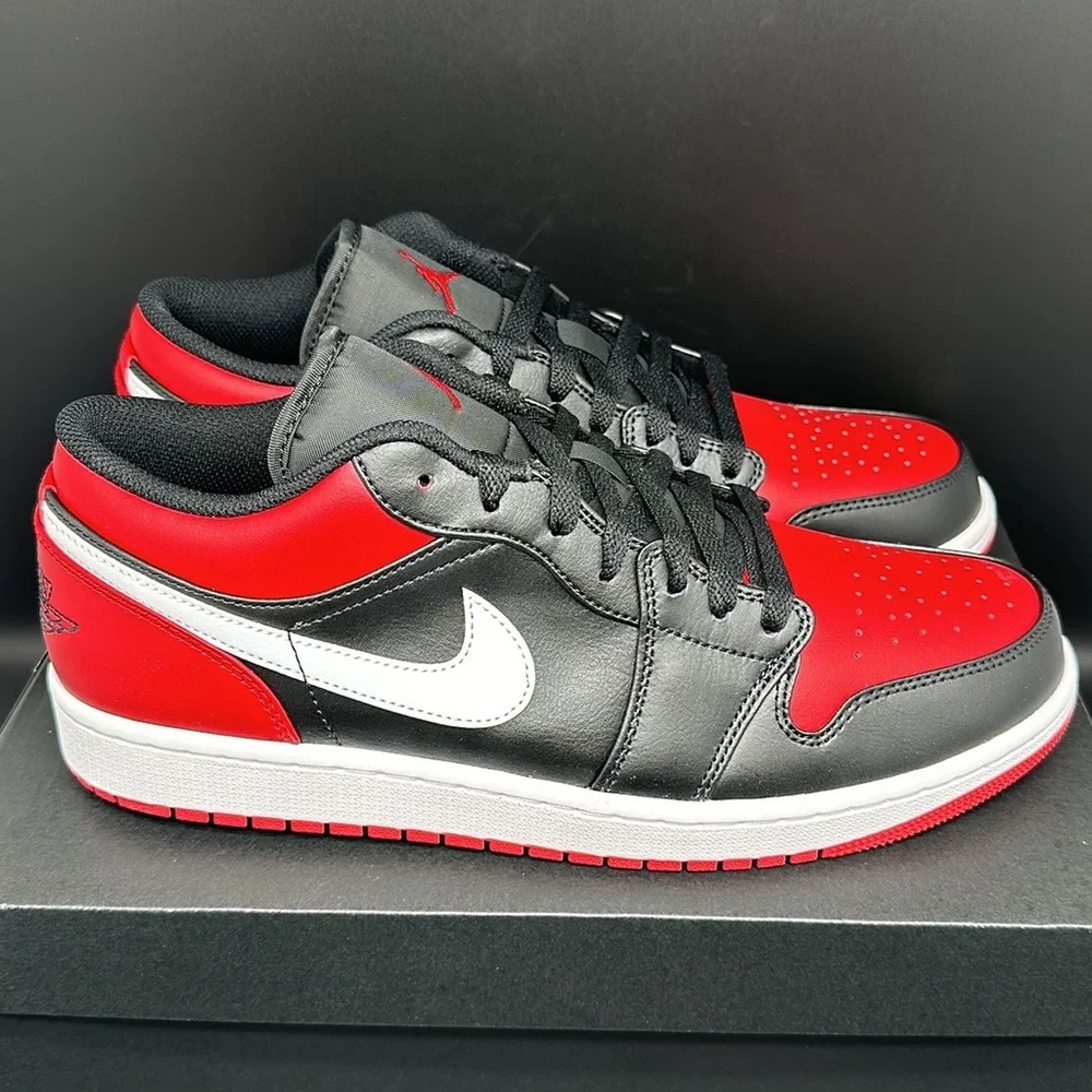 Jordan 1 Low Alternate Bred Toe Men’s Sz 12‎ NIB!